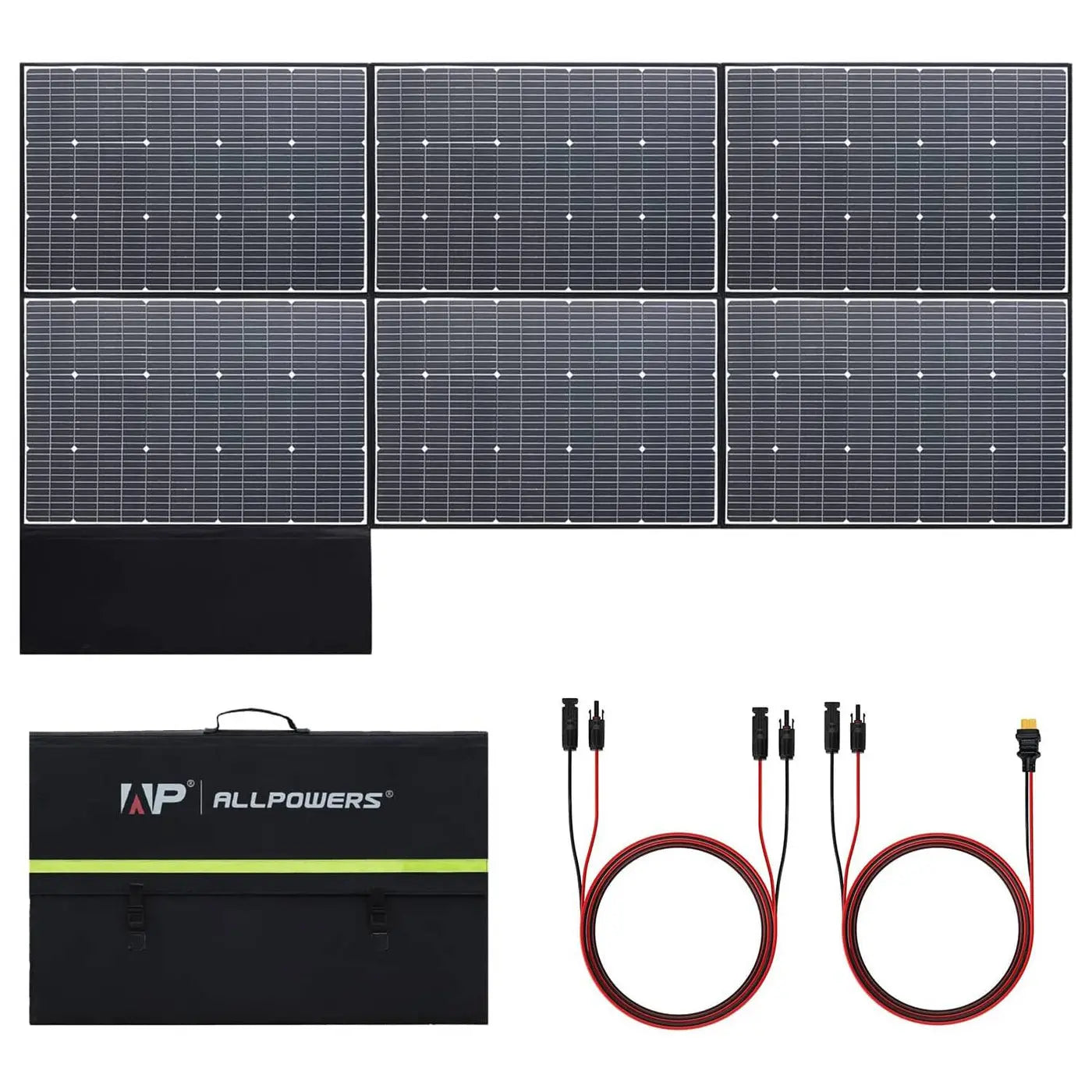 Jaudīga 600 W saules uzlāde
